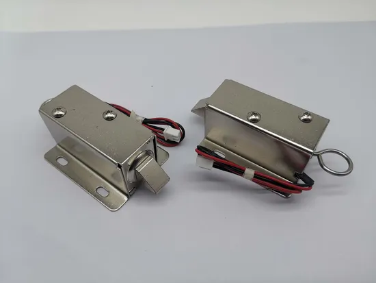 1054-1b 12V 24V Normally Closed Pull Type Small Electric Electromagnetic Solenoid Lock with Override Function